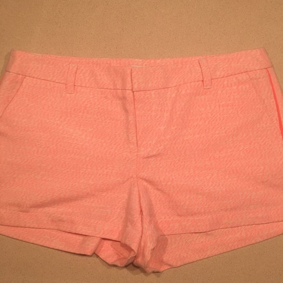 MERONA Shorts Pink White Side Stripe Space Dye 10 - Picture 5 of 8